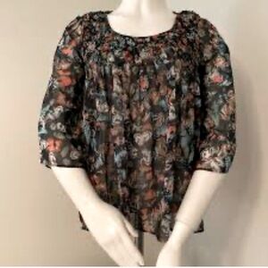 Jessica Simpson print top